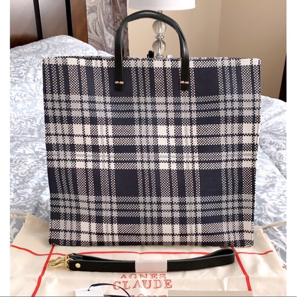 plaid totes